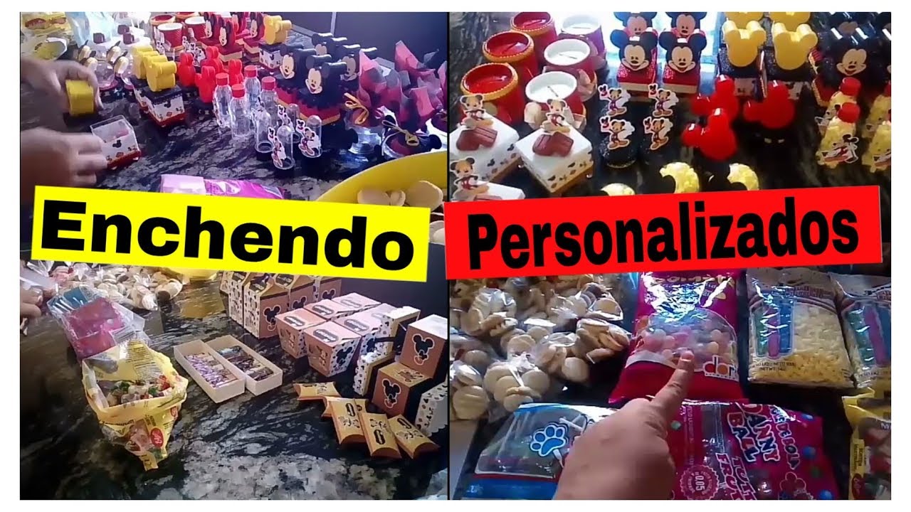 Enchendo os personalizados #Lorenzofaz3 Mickey construtor