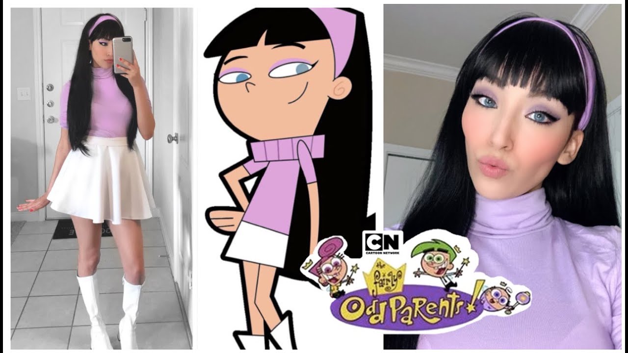 Trixie Tang Easy Cosplay Makeup | Fairly Odd Parents