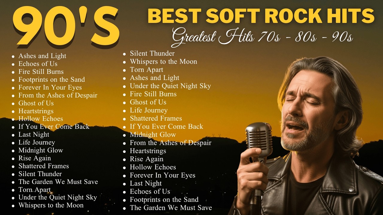 Lionel Richie, Rod Stewart, Phil Collins, Bee Gees, Chicago 🍂 Soft Rock Hits 70s 80s 90s Full Album.