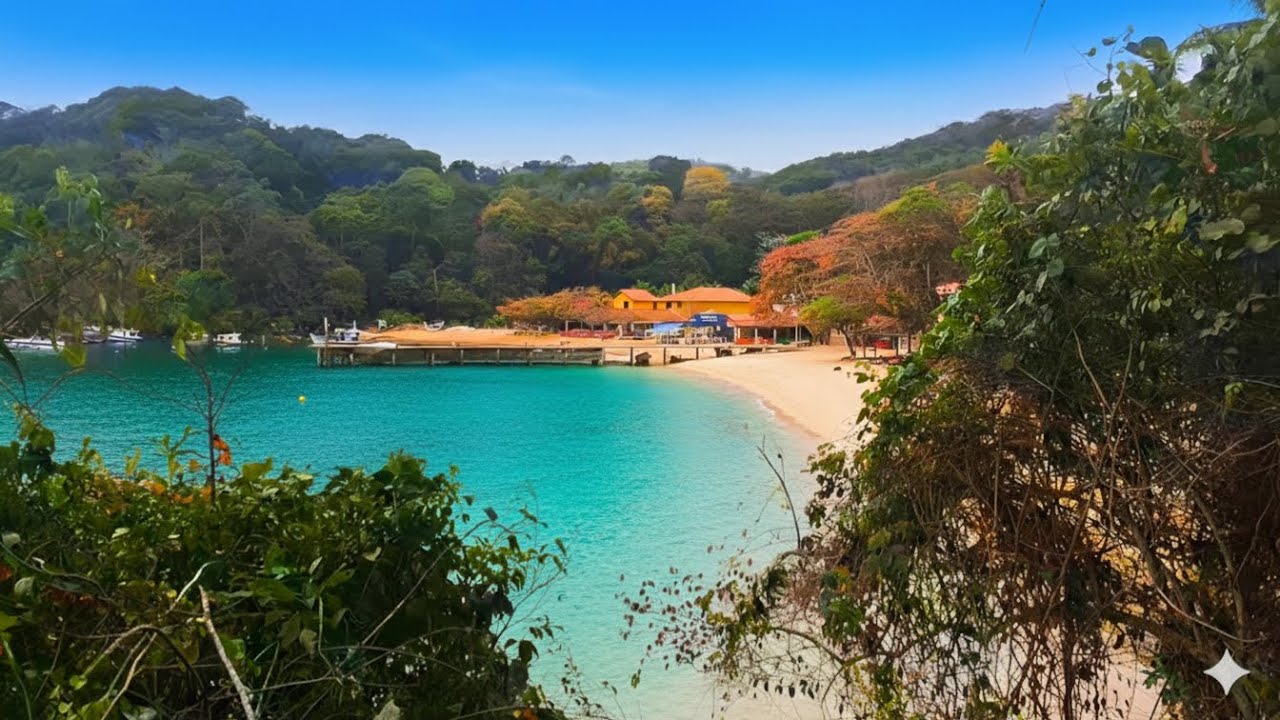 Freguesia de Santana a Saco do Céu - via 6 praias, trilha T4 (Ilha Grande - Angra dos Reis - Brasil)