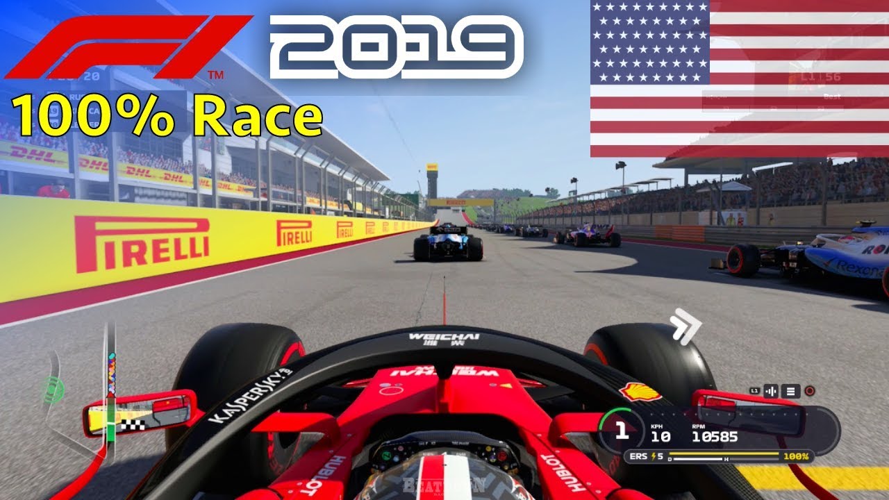 F1 2019 - Let's Make Leclerc World Champion #19: 100% Race USA