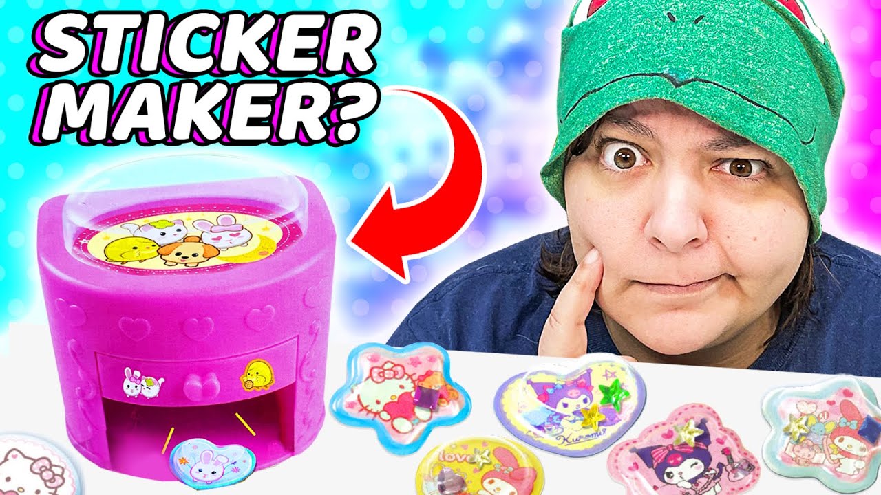 Can We Make Resin Stickers in Sticker Machine? Korean Sticker Maker