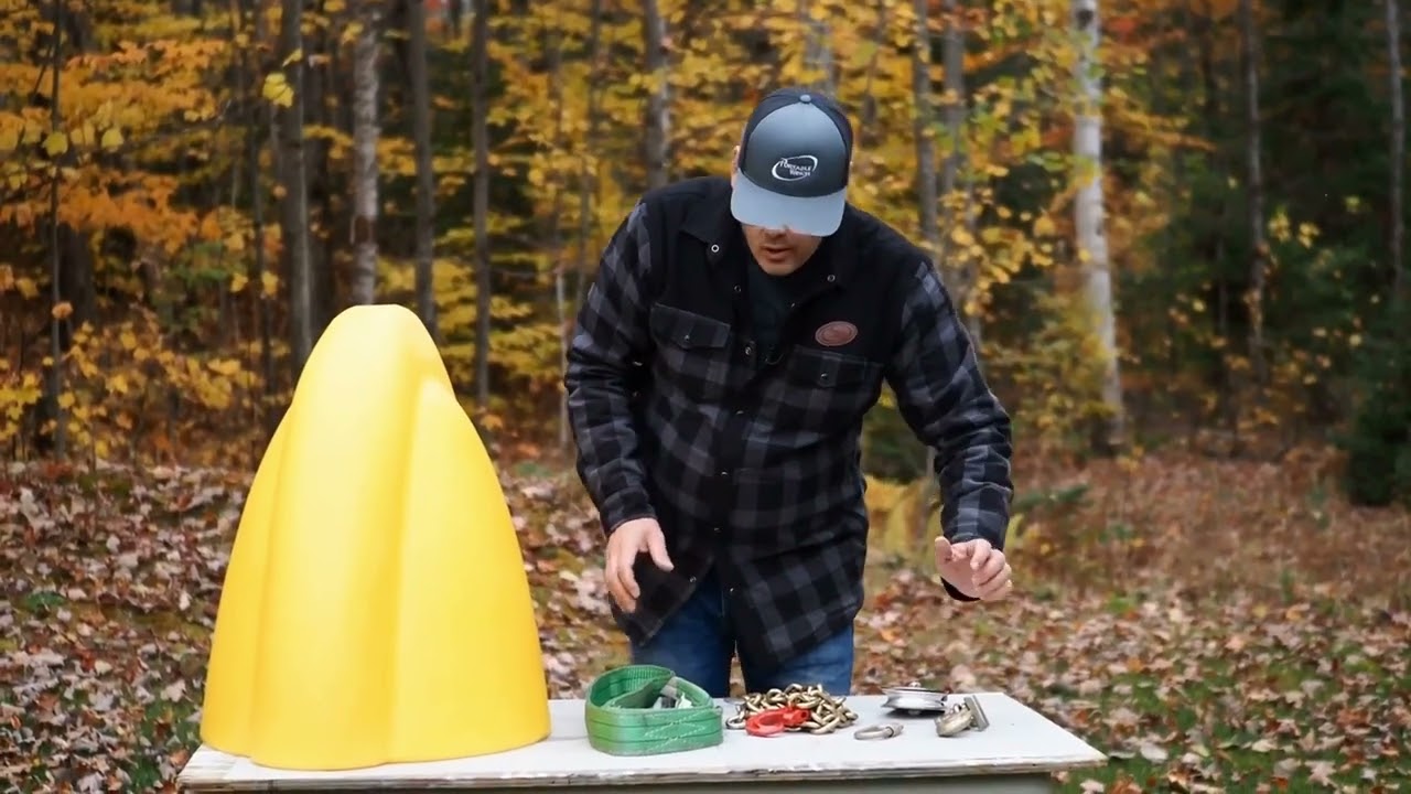 PORTABLE WINCH PCA-FS Forst-Zubehörkit inkl. Zugschale #portablewinch #winch #seilwinde