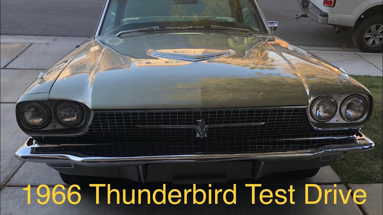 1966 Thunderbird Start up and Test Drive