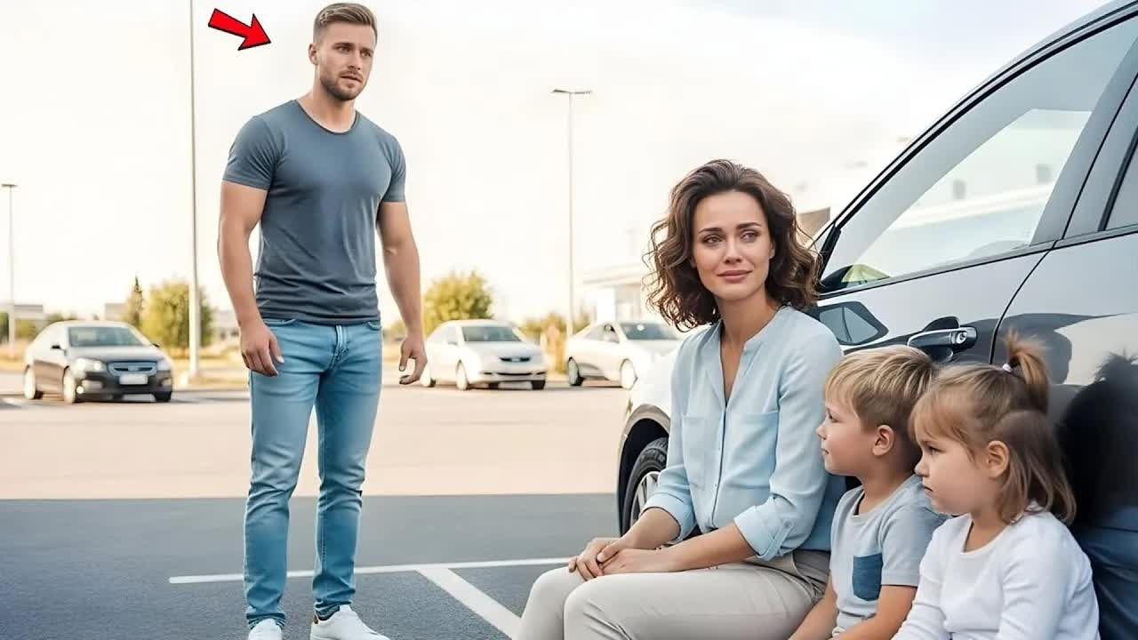 Sein Blind Date Sagte Kurzfristig Ab — Bis Er Sie Weinend Mit Ihren Kindern Auf Dem Parkplatz Fa