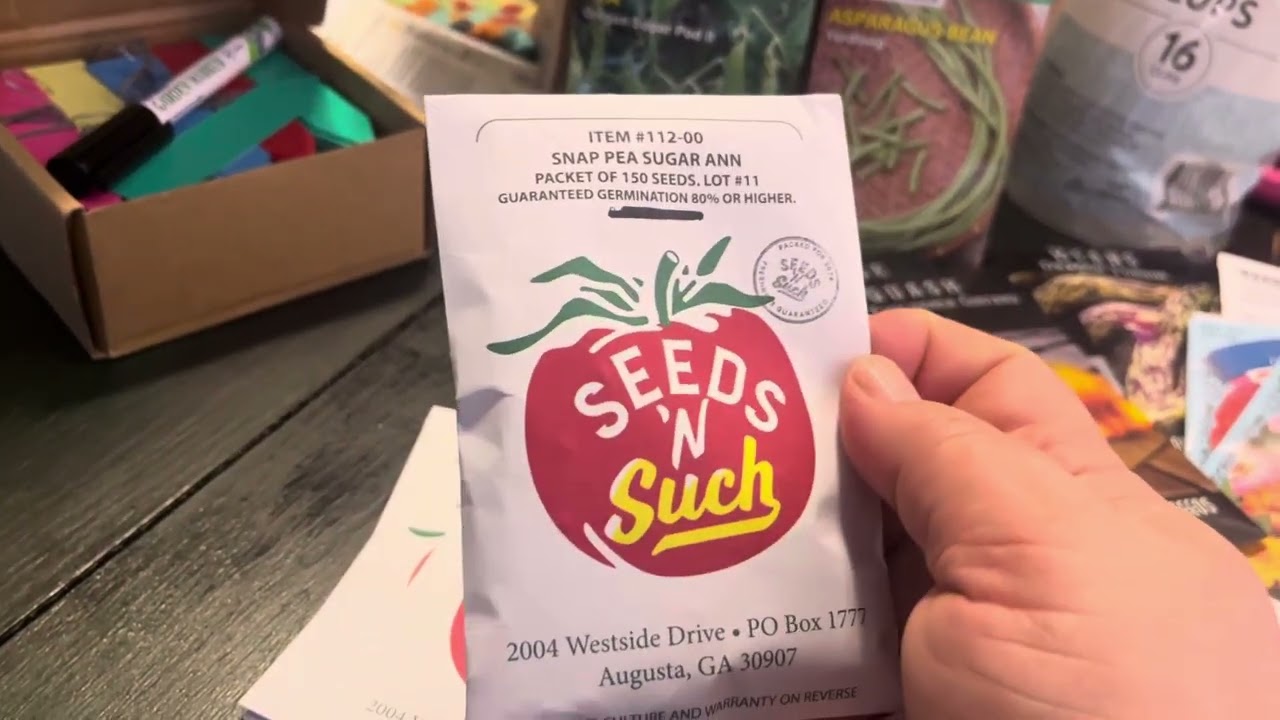 Seed Haul 2024 New foods to try!