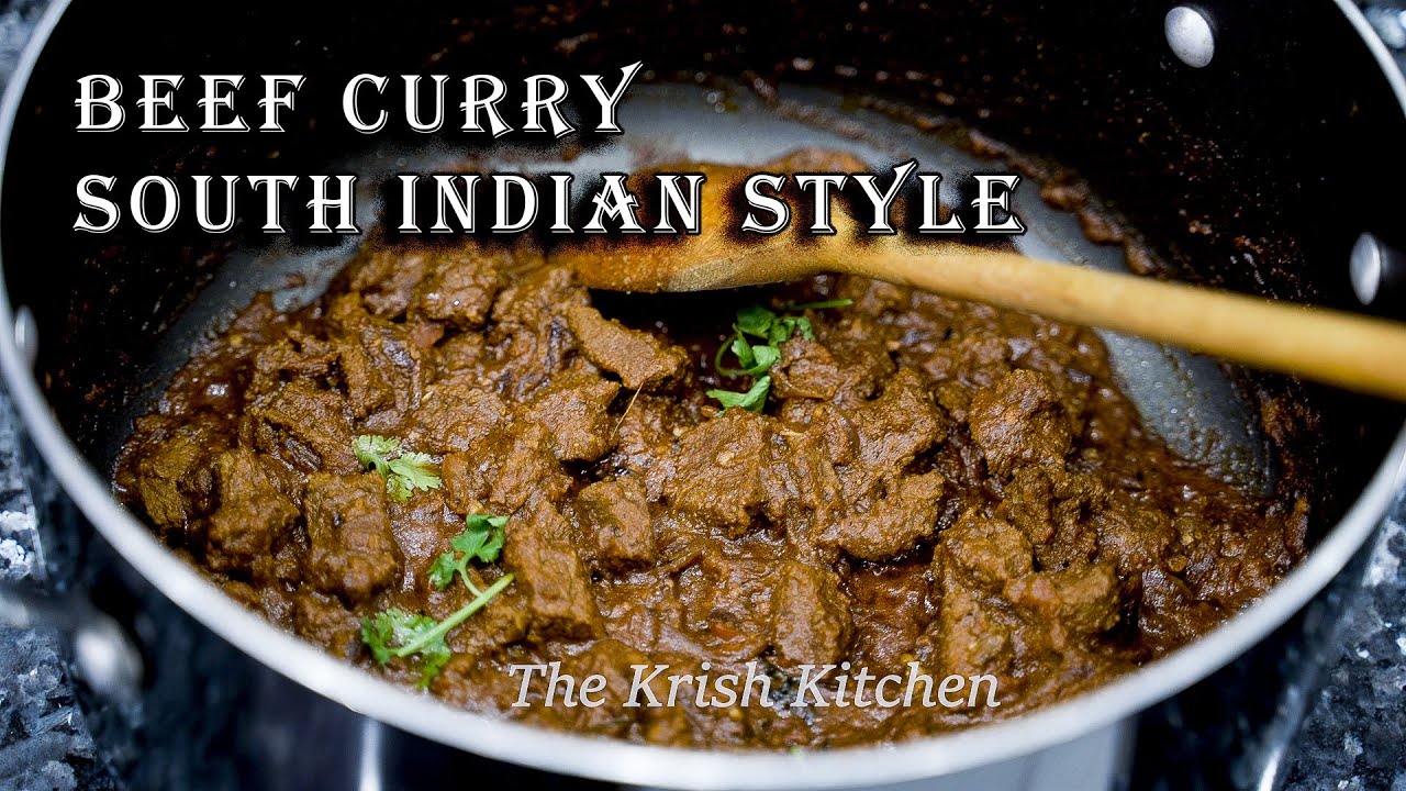 How to make beef curry in a south Indian style | Indian Beef Curry recipe