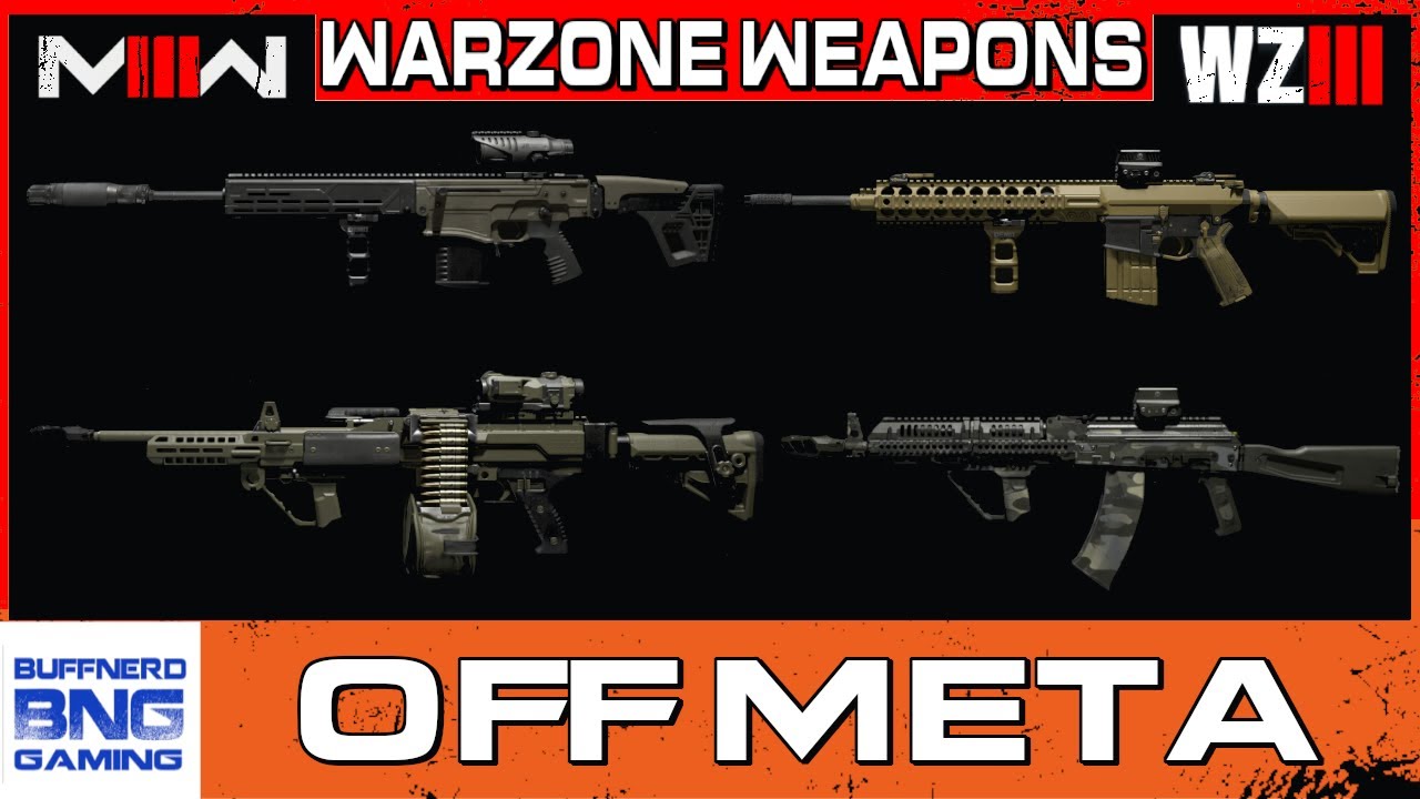 Off Meta Warzone Builds - Call Of Duty Modern Warfare III