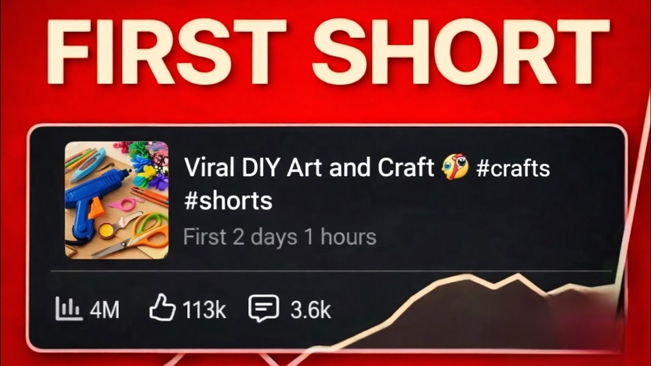 I Made My First Short VIRAL on a NEW YouTube Channel (💯 Working Method)