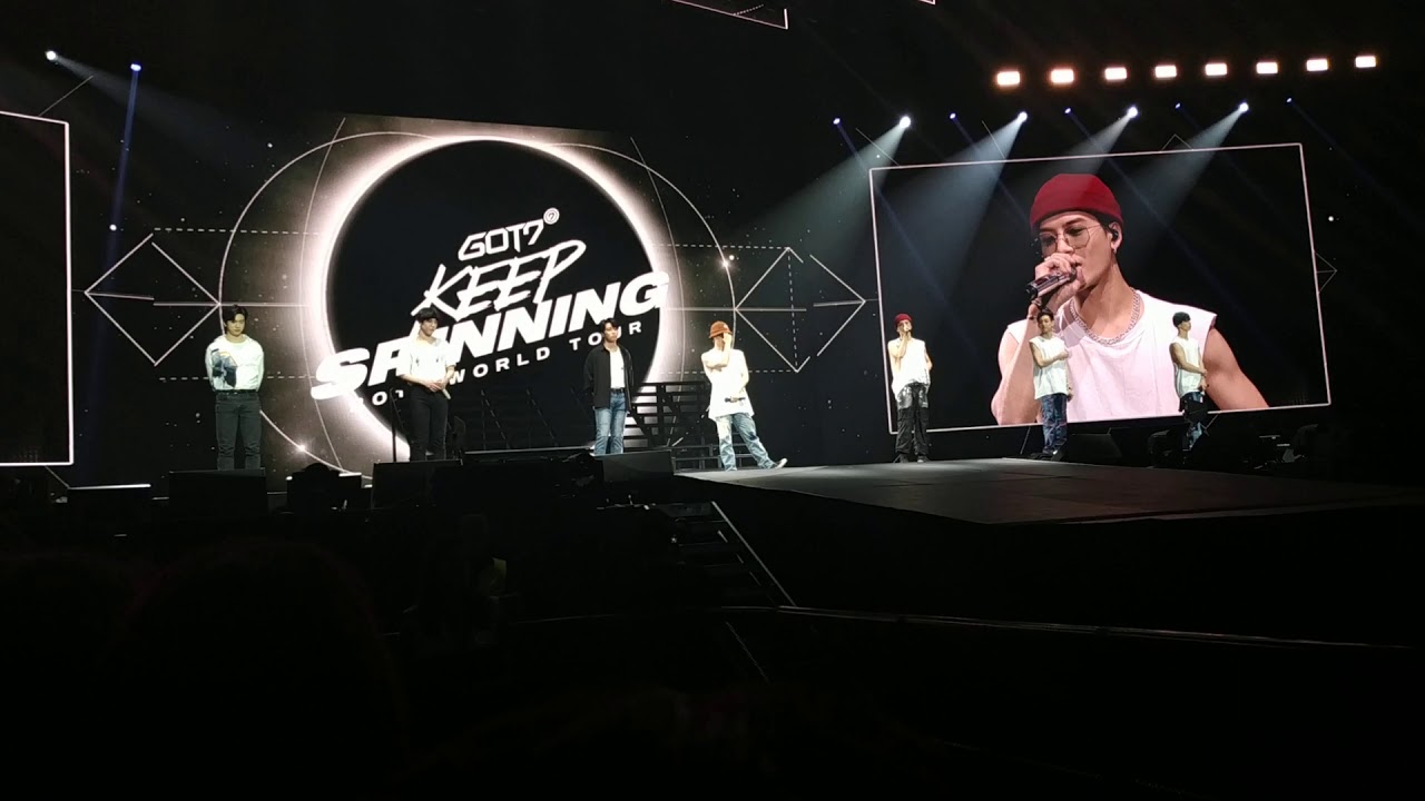 161019 Discurso GOT7 en Madrid (Pt. 1) [GOT7 KEEP SPINNING WORLD TOUR]