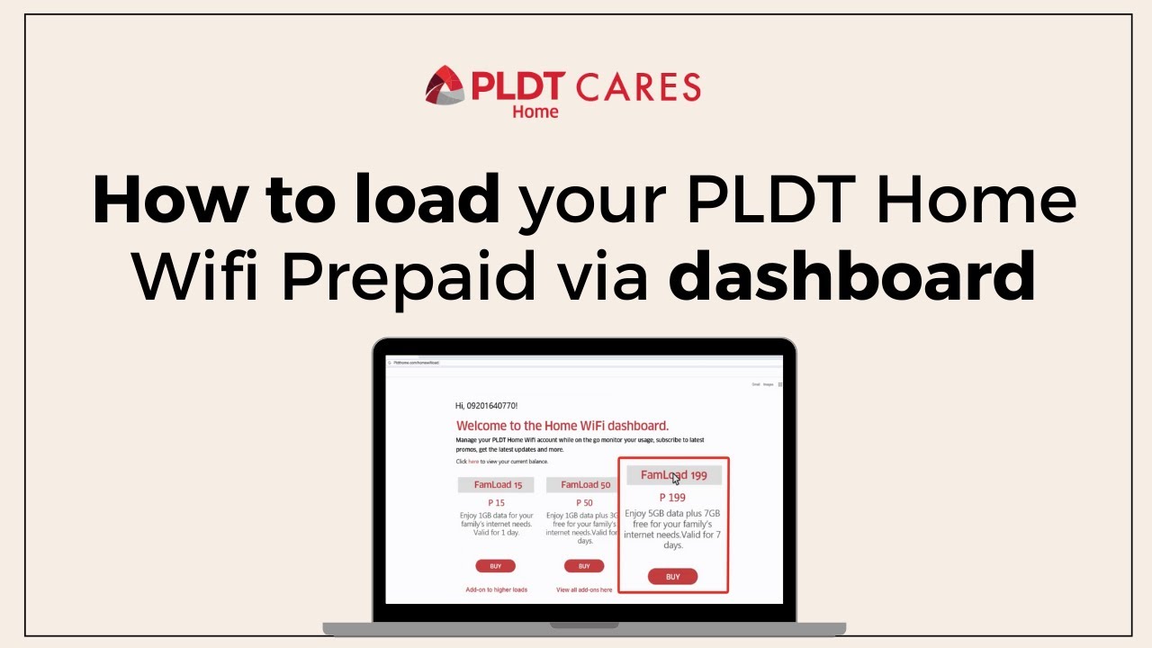 How To Load your PLDT Home Wifi Prepaid via dashboard | #QuickTips