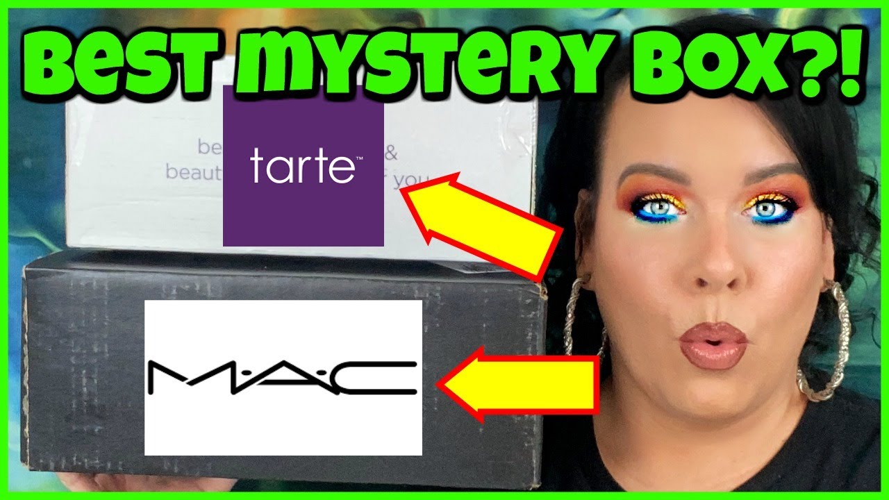 Tarte & Mac Cosmetics MYSTERY BOX Unboxing 2020