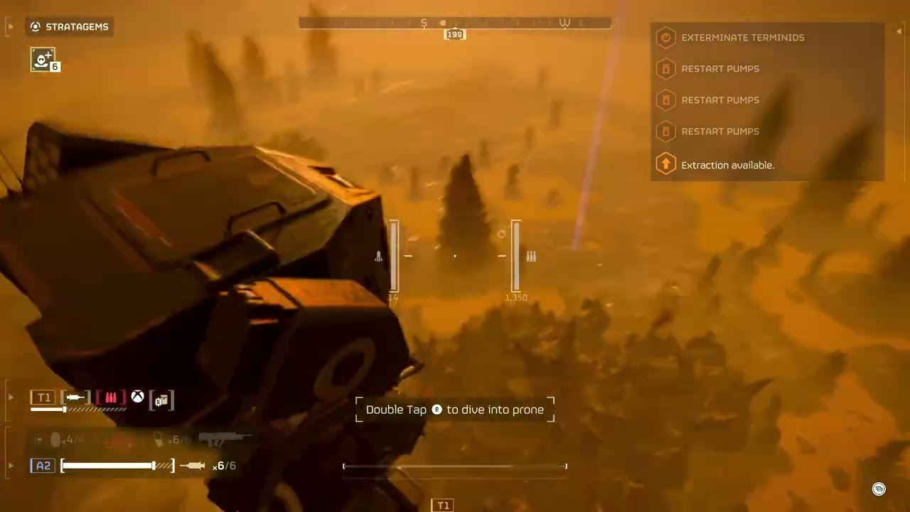 Hive Lord yeet (Helldivers II)