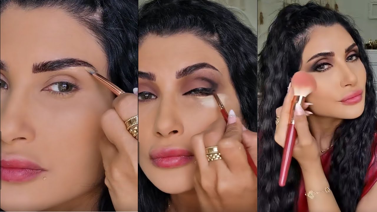مكياج دخاني مستوحى من ميكب الفنانة احلام الشامسي ببرنامج سعودي ايدول