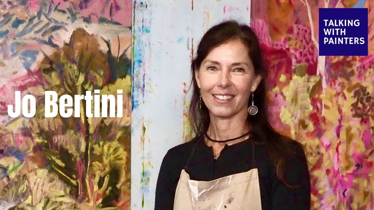 Jo Bertini talks with Maria Stoljar in her studio