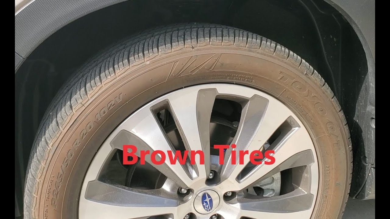 Cleaning Your Browning Tires - Tire Bloom
