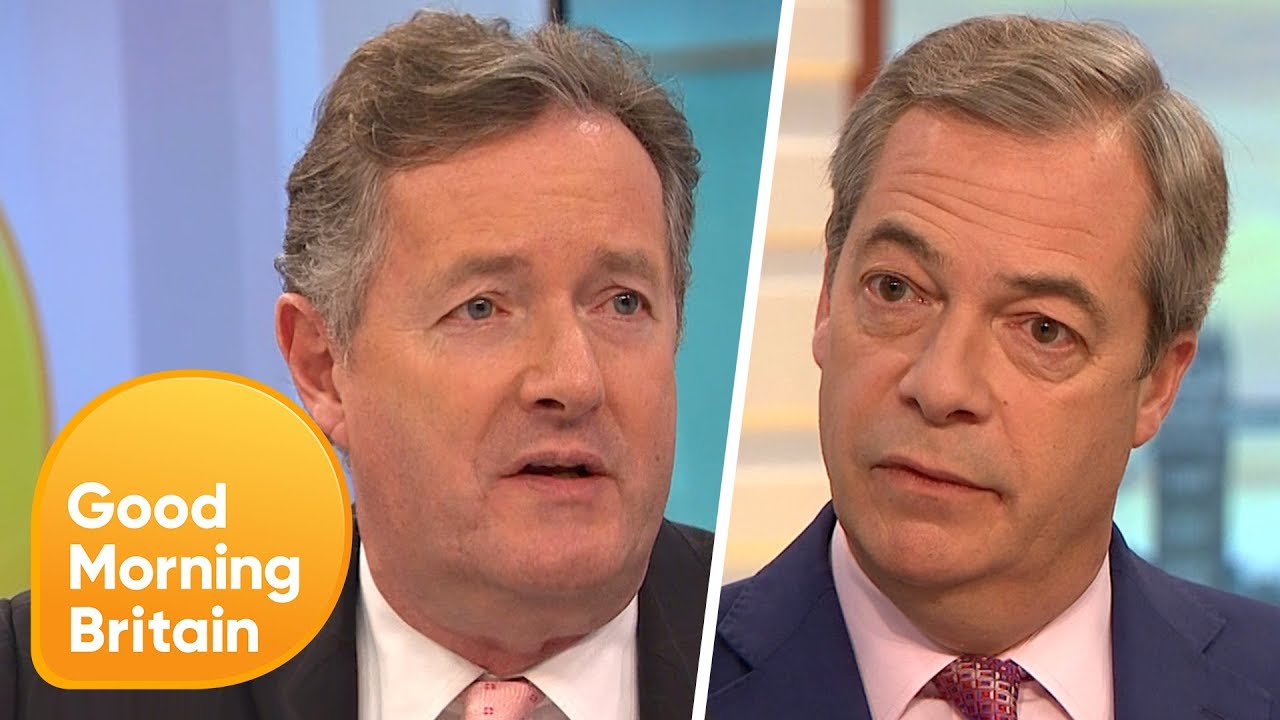 Nigel Farage Says the UK 'Morally Owes' the EU £25 Billion | Good Morning Britain