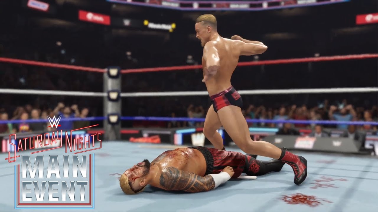 WWE 2K25 - Solo Sikoa Vs Ilja Dragunov - Last Man Standing: SNME January 2026
