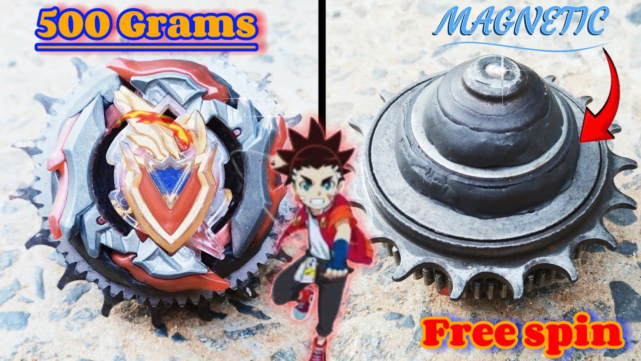 500 Grams Heavy Metal and Magnetic Bayblade Making😱🥵 | How To Make A Bayblade With Bearing