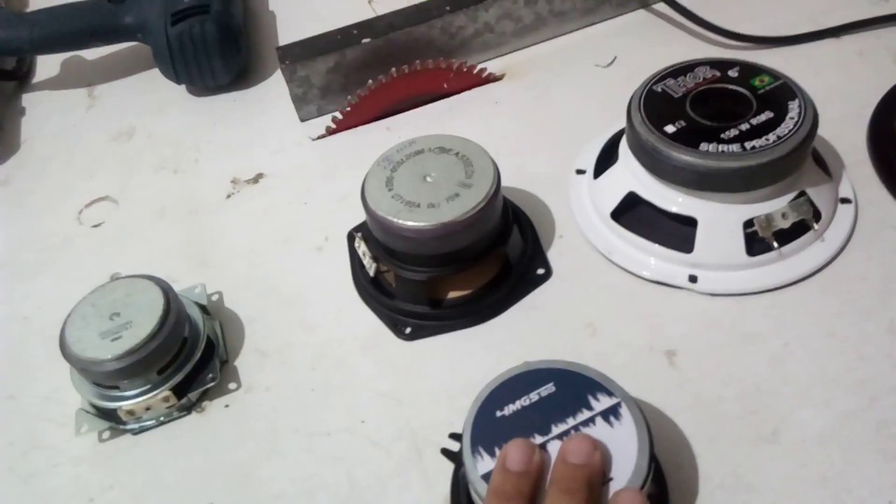 Qual o melhor Alto falante para mini paredão?