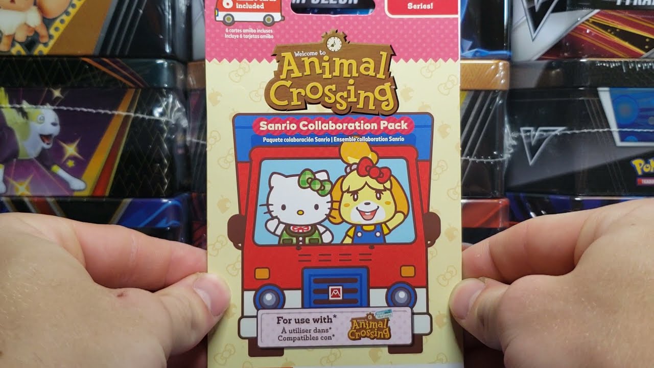 Animal Crossing amiibo Sanrio Collaboration Pack Opening