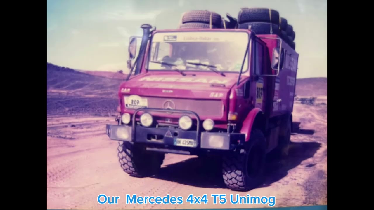 80’s Dakar Motor bike T4 Toyota 6X6 Truck base on Tamiya 1/10 Hilux 4WD