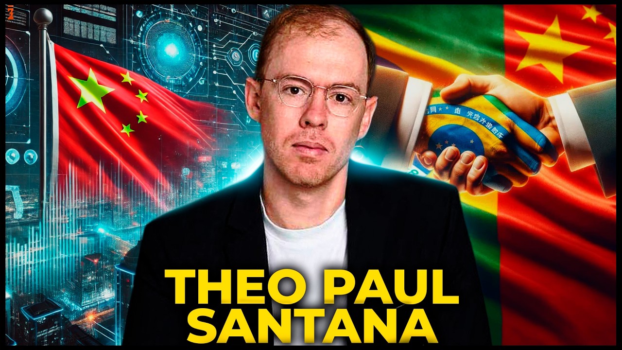 THEO PAUL SANTANA - BRASILEIRO QUE DECIFROU A CHINA - PODCAST 3 IRMÃOS #918