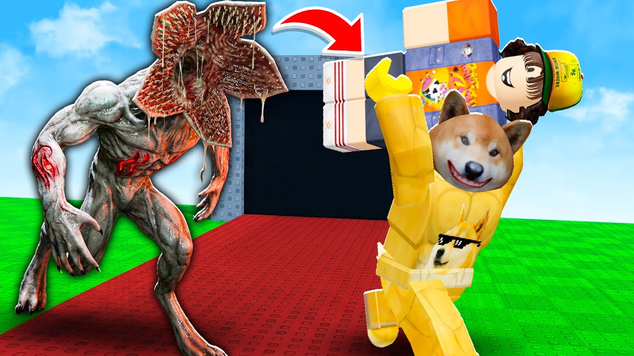 HO RUBATO I PERSONAGGI DI STRANGER THINGS SU ROBLOX.