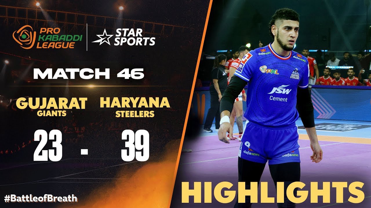 A clinical performance & Haryana Steelers register their 5th win of the season | #ProKabaddiOnStar