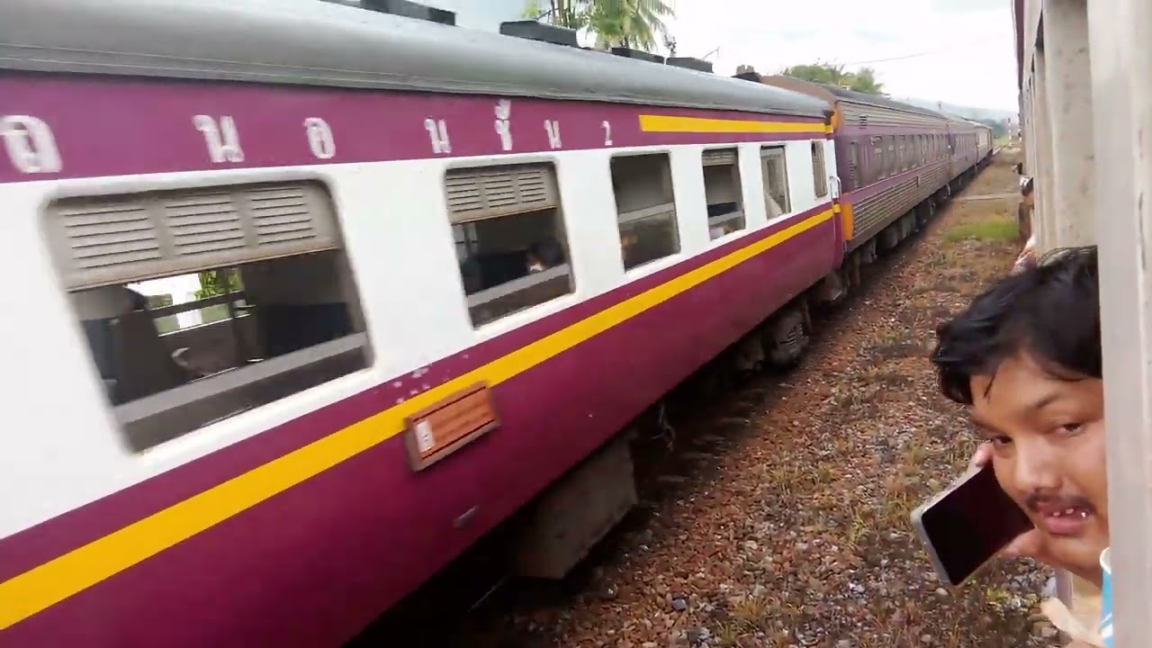 นั่งรถท้องถิ่นขบวน463 (พัทลุง-สุไหงโก-ลก) จากตันหยงมัสมาสุไหงโก-ลก วันที่ 26 เดือน มกราคม พ.ศ.2568