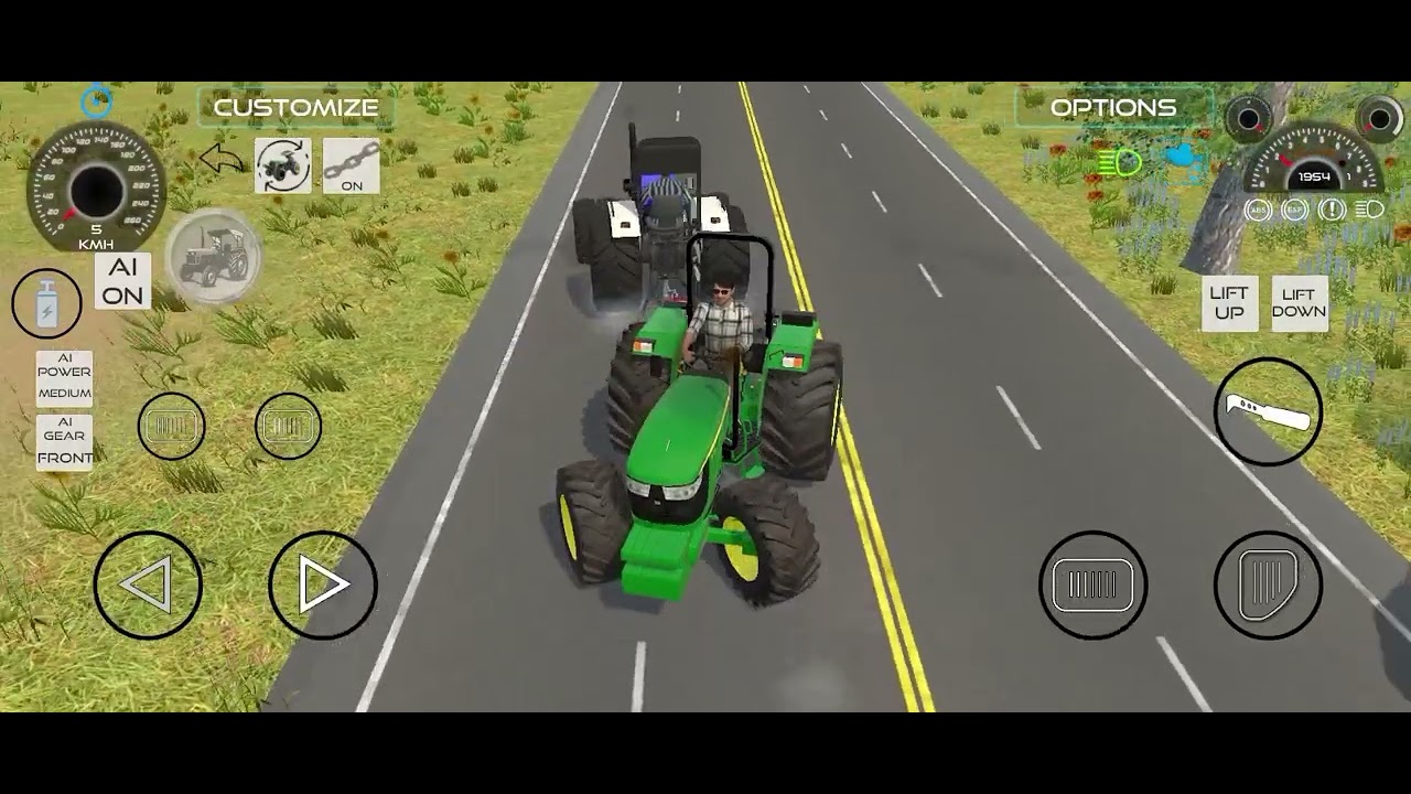 👉 “जिसमें ज्यादा टॉचन वही सिकंदर 😈 John Deere 50/70 VS New Holland | पावर टेस्ट” Indian tractor game