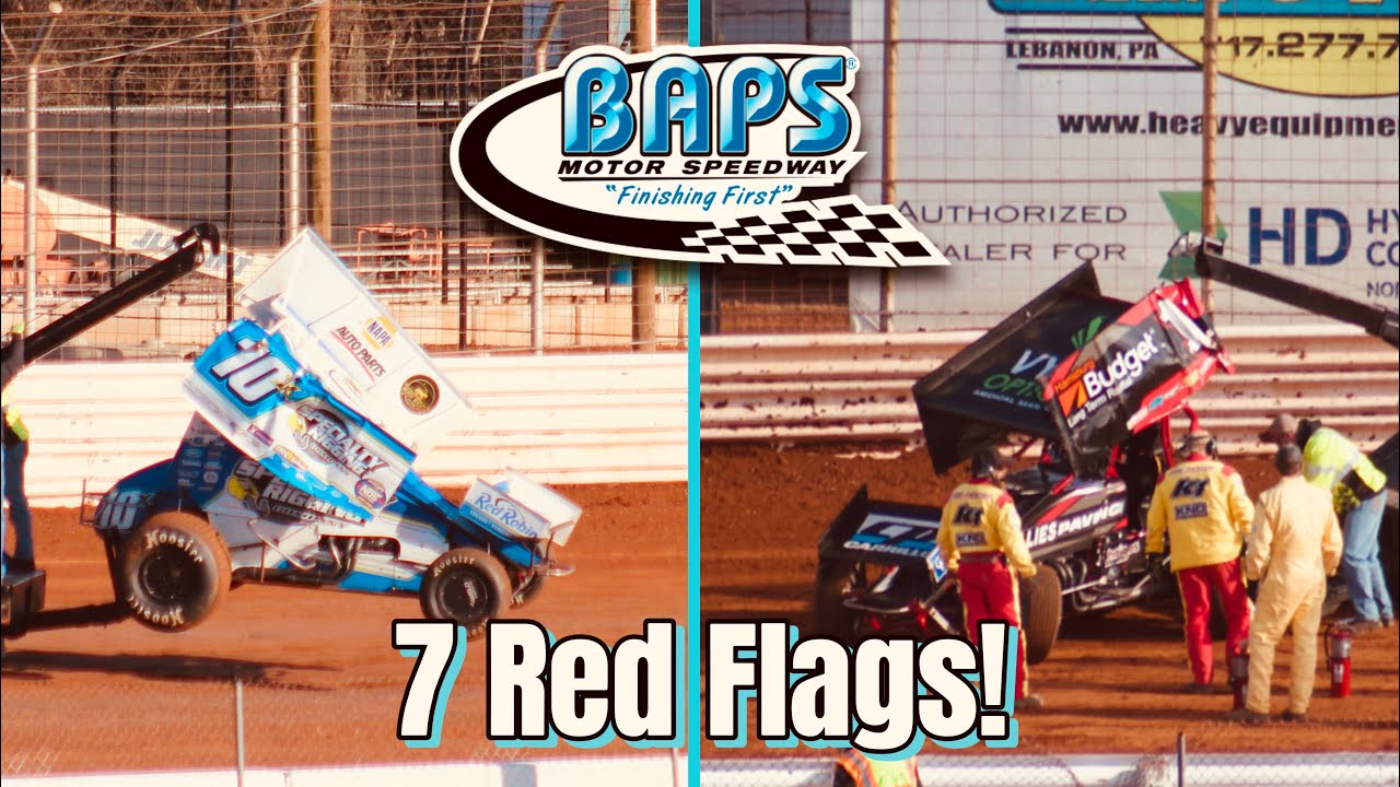 BAPS Motor Speedway 410 Sprint Cars, Wingless Sportsman, and Late Models | 4/13/25 Highlights