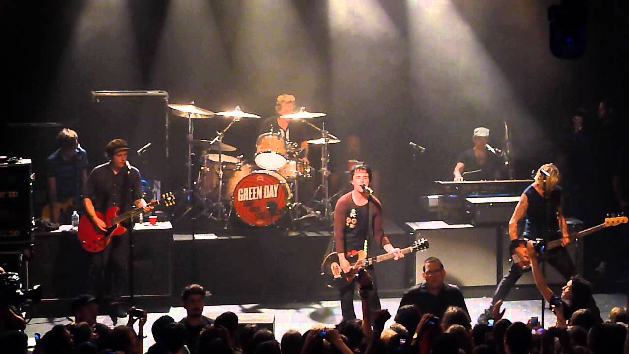 Green Day - Wake Me Up When September Ends @ Irving Plaza in NYC 9/15/12