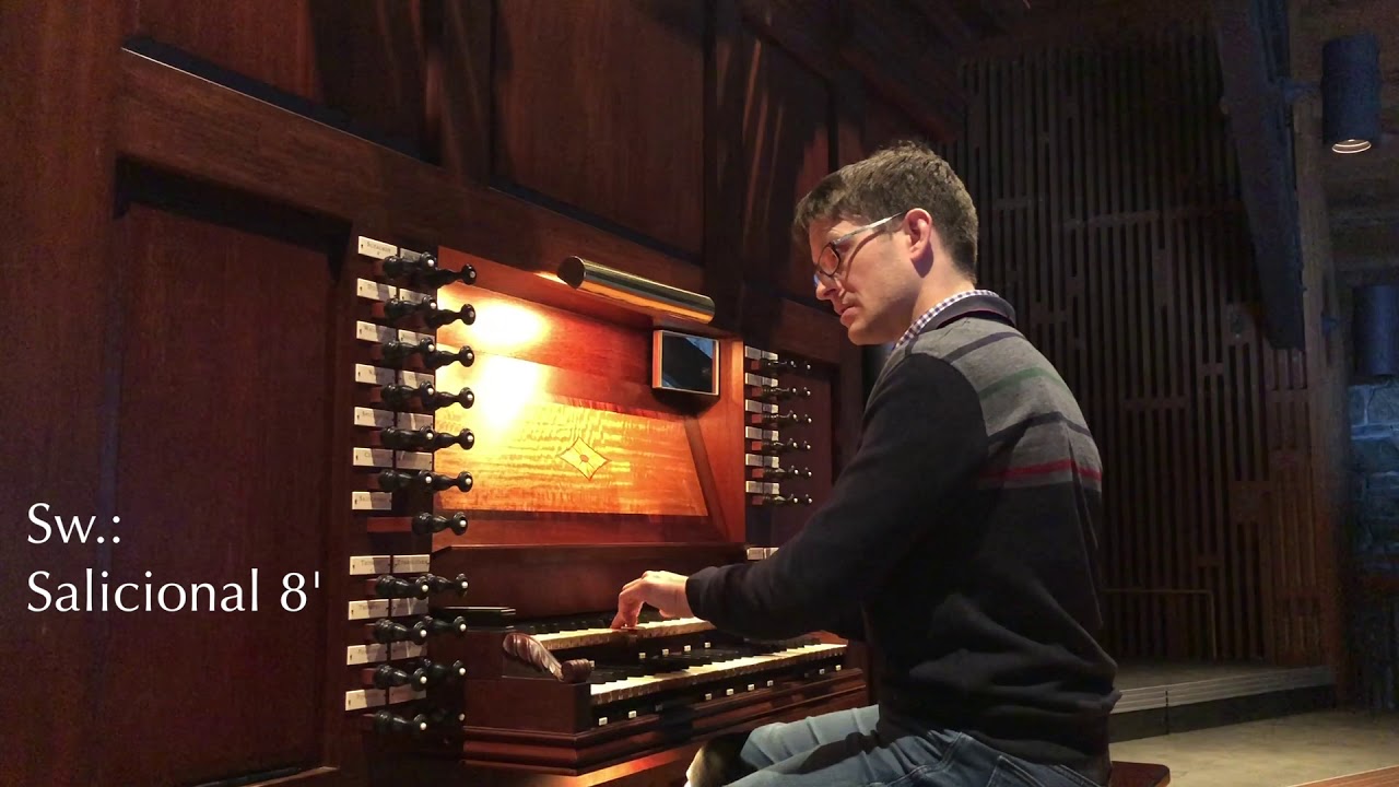 Richards and Fowkes Op. 1 with 32' Posaune in Greenwich, CT