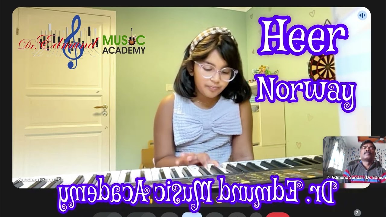 God&rsquo;s Love is so wonderful # Heer (Beginner) # Norway 🇳🇴 # Dr. Edmund Music Academy # Online Class 