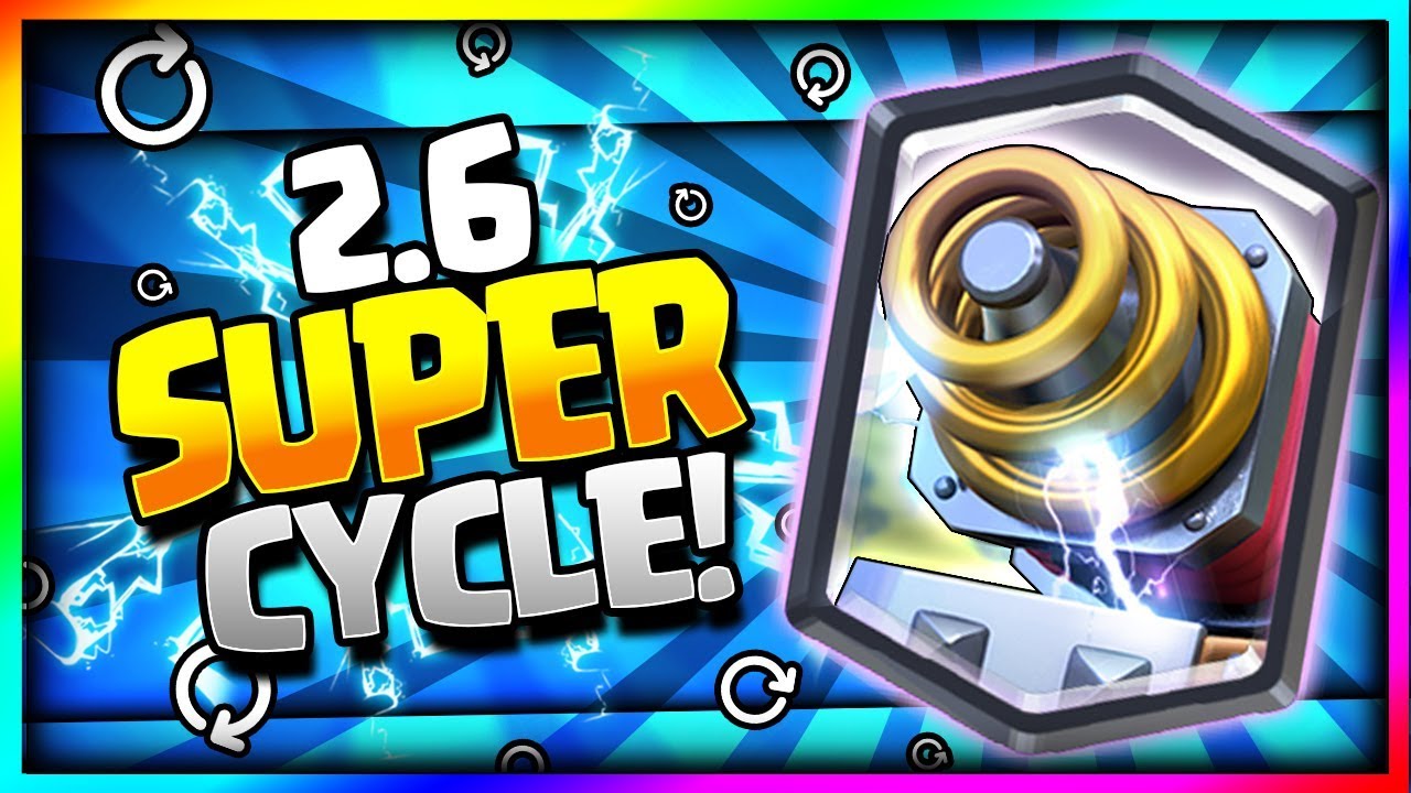 INSANE 2.6 SUPER FAST CYCLE SPARKY DECK!! SPARKY SUPER CYCLE!! - Clash Royale