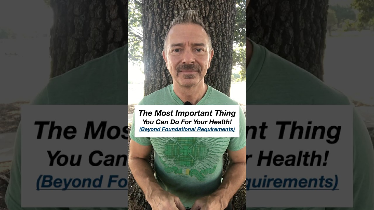 The Single Most Important Thing You Can Do For Your Health! (Massive Results!)