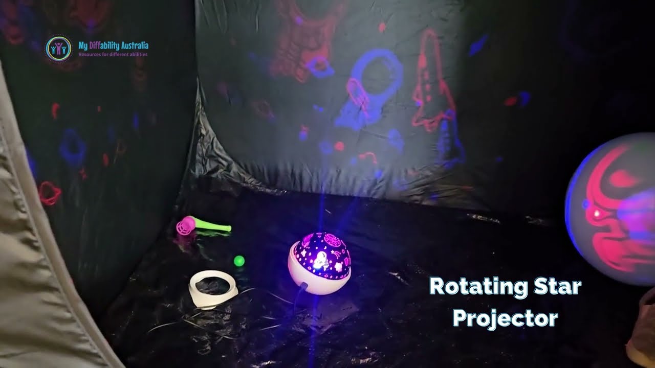 Rotating Star Projector