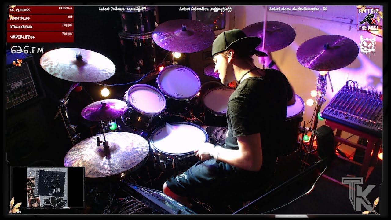 2-13-26 Eyes Like Fire - “So Sick” (Tommy Kubiski Live EDrum Cover)