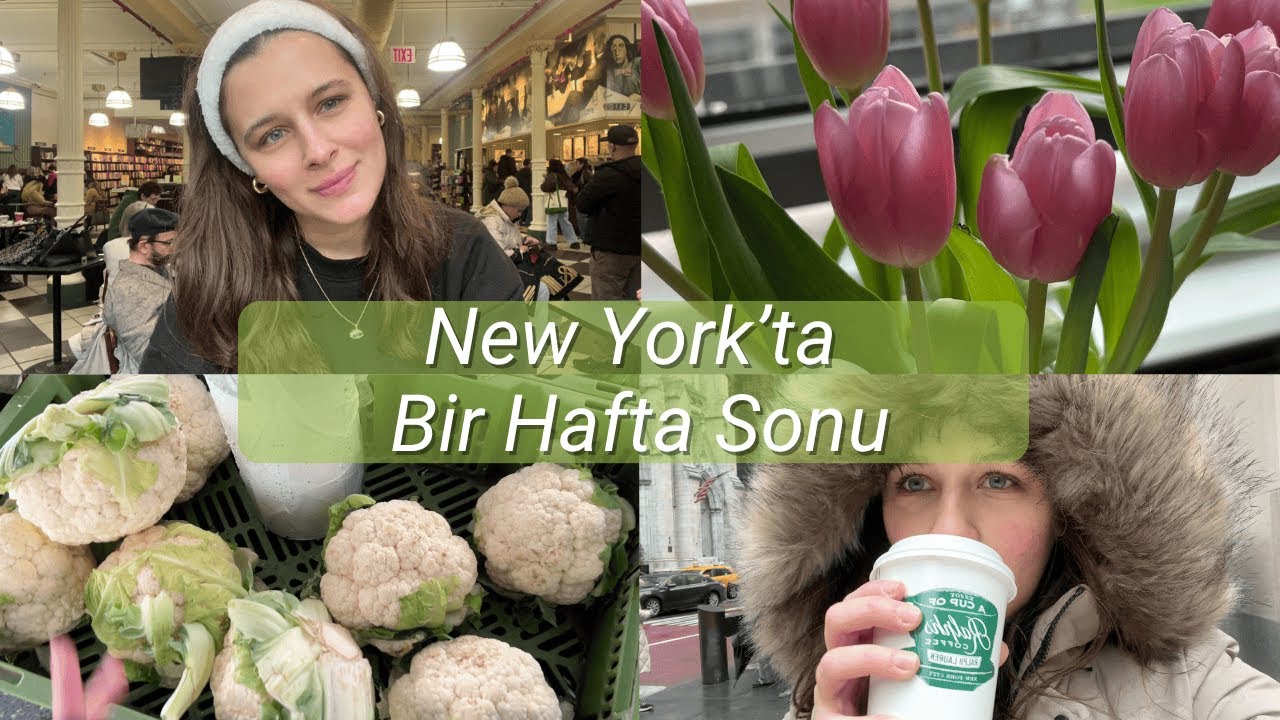 New York’ta verimli bir hafta sonu 🍎📚 VLOG