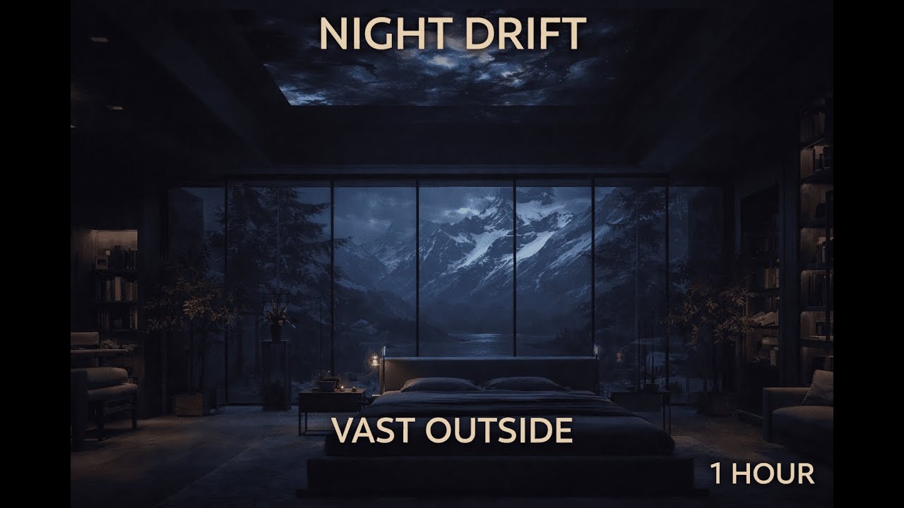 Night Drift — Vast Outside, Quiet Interior (1 Hour)