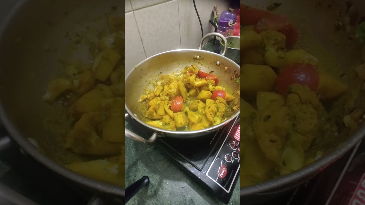  आज बनाया बच्चों के पसंद का आलू गोभी की सब्जी| एक बार आप भी ट्राई करें इस तरीके से आलू गोभी की सब्जी