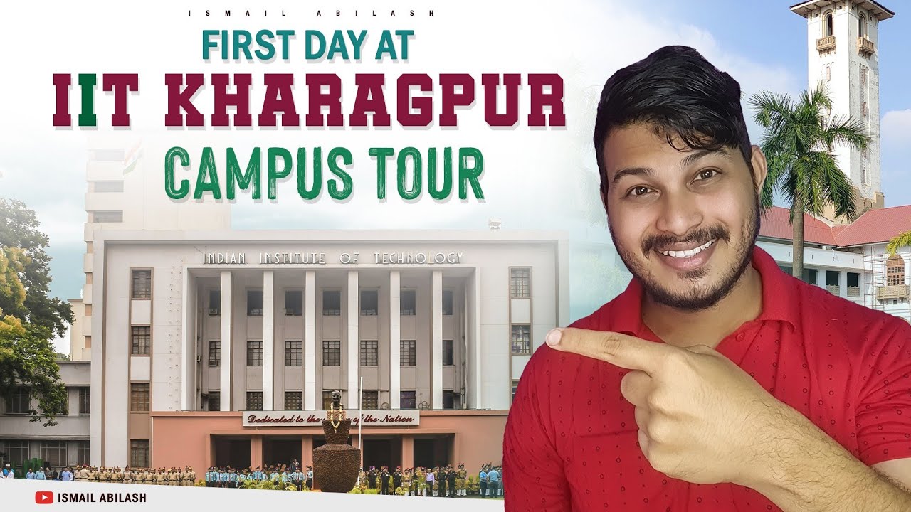 My First Day at IIT Kharagpur | Hostel Registration | Campus Tour | Shopping Vlog