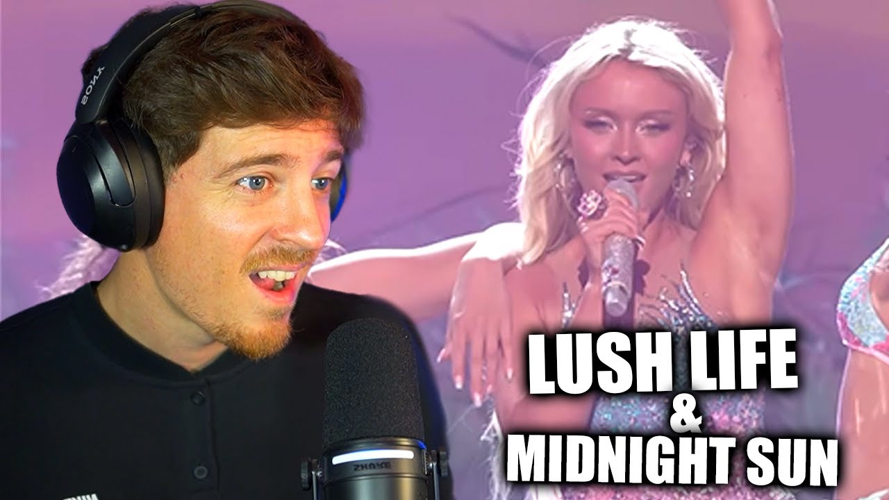 REACTION: Zara Larsson - Lush Life & Midnight Sun (Live from New Year's Rocking Eve)