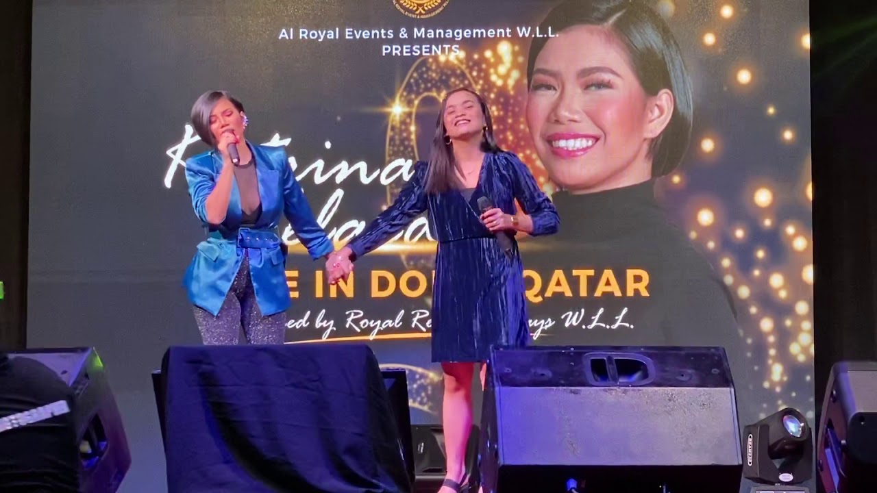 One Moment Of Time - Katrina Velarde Live in Doha, Qatar