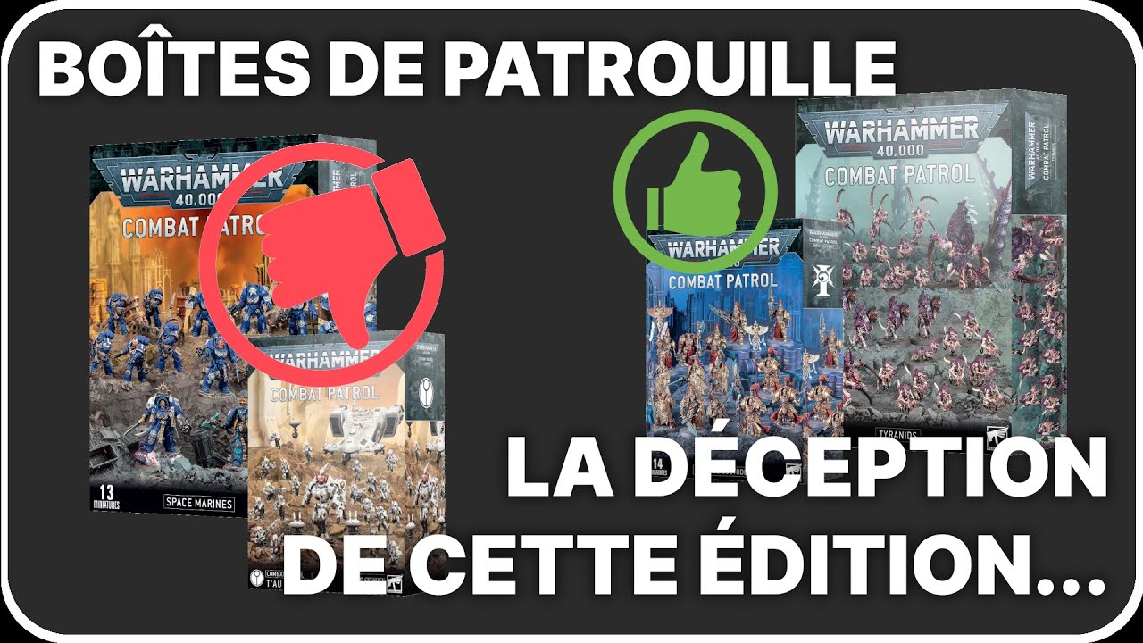 Boîtes de PATROUILLE: la grosse DÉCEPTION de la 10ème édition ?
