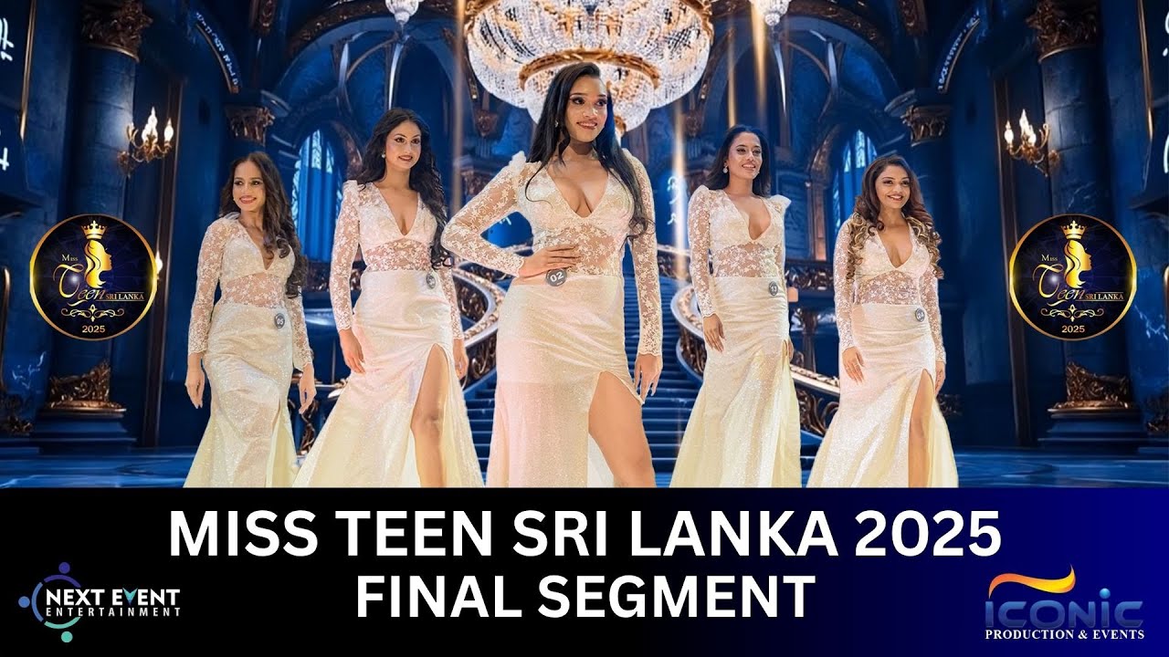 Miss Teen Sri Lanka 2025 | Evening Wear Segment | Grand Finale