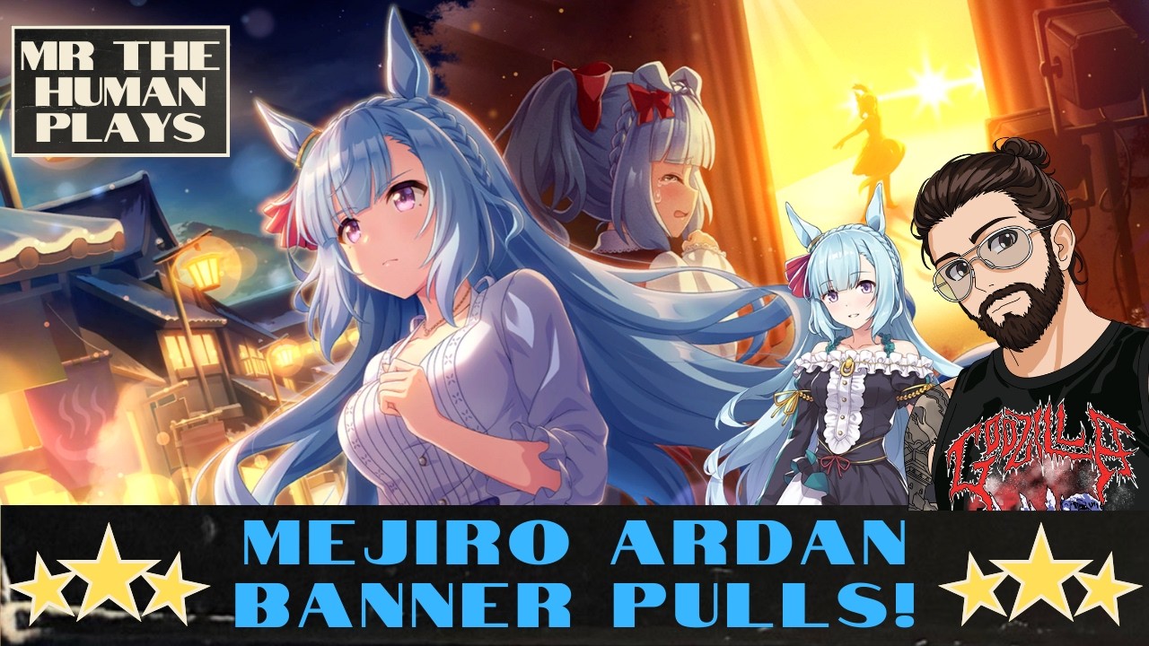 Меджиро Ардан тянет баннер! | Умамусуме Красивое Дерби