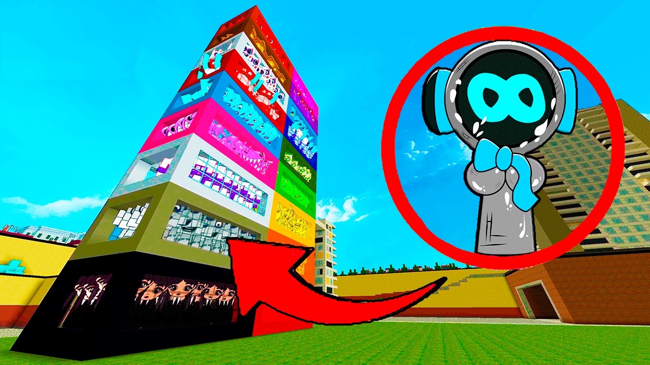 NEW Incredibox Sprunki OC Nextbots in Coloured Boxes Minecraft PE Mod!