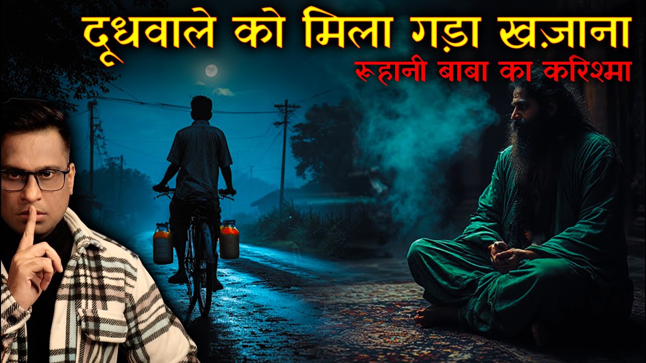 दूधवाले को मिला गड़ा खज़ाना 😱😱| Doodhwala aur Gada Khazana | Horror Story